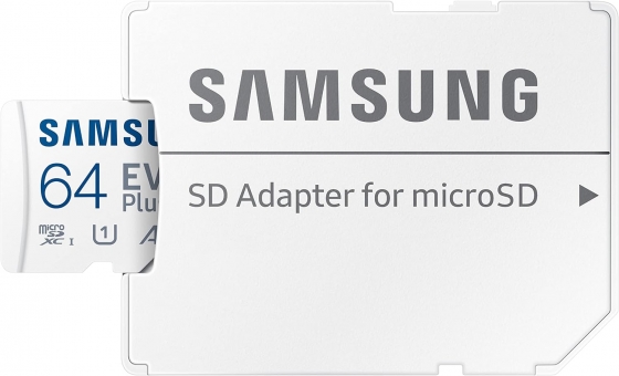 Карта памяти Micro SD Samsung EVO Plus 64GB MB-MC64KA/EU (Class 10)