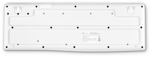 Клавиатура беспроводная Oklick K225W (White, Multimedia, USB)