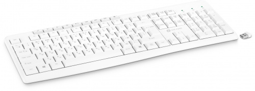 Клавиатура беспроводная Oklick K225W (White, Multimedia, USB)