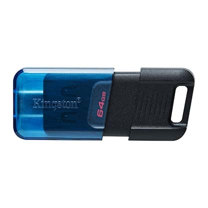 Флешка USB 128GB Kingston DataTraveler 80M (USB-C, Black)