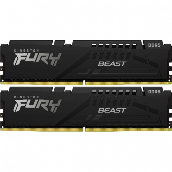 Модуль памяти DIMM 32GB DDR5 Kingston Fury Beast KF556C40BBK2-64 (5600MHz)