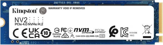 Накопитель SSD M.2 500GB Kingston SNV2S/500G (M.2 2280 NVMe PCI-E, Reading 3500 MB/s, Writing 2100 Mb/s)