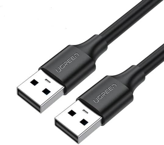 Кабель Ugreen 10309 (USB 2.0(M) to USB 2.0(M), 1m, Black)