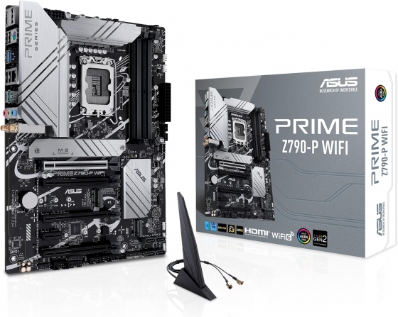 Мат. плата ASUS PRIME Z790-P (S-1700, Z790, HDMI, DP, 5xPCI-E, 4DDR5, 3xM.2, SATA3, GbLAN)