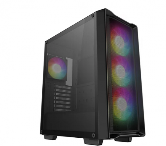 Корпус MidiTower Deepcool CC560 MESH V2 w/o Black (MidiATX)