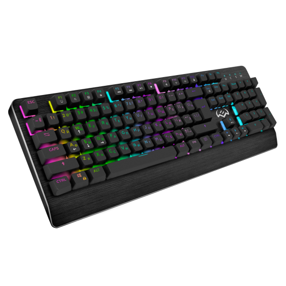 Клавиатура SVEN KB-G9700 Gaming (Mechanical, Red switches, USB, Black)
