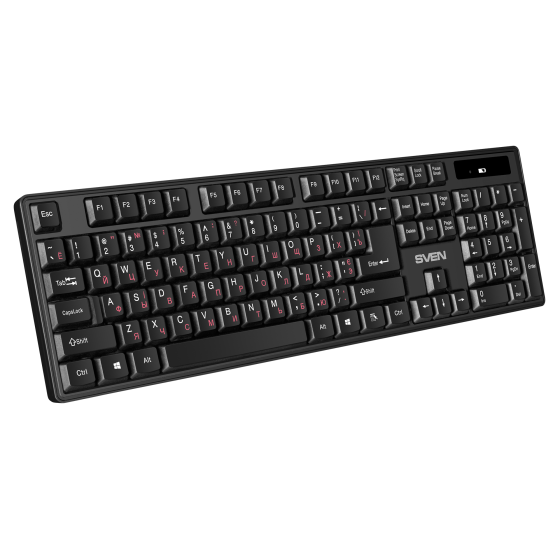 Клавиатура беспроводная SVEN KB-C2100W (Black)