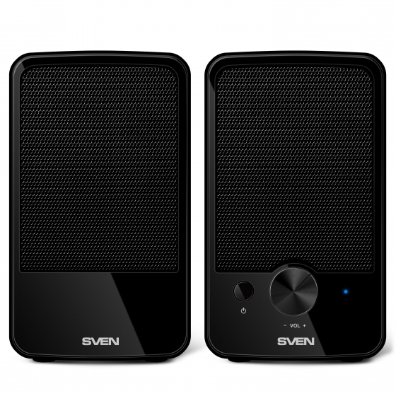 Колонки SVEN 312 (2.0, 2x2W, USB, Black)