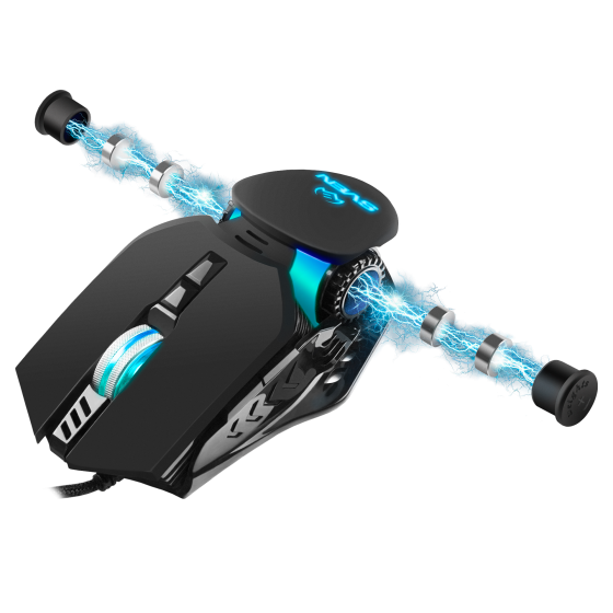 Мышь SVEN RX-G815 Gaming (6+1 keys, 8000DPI, SoftTouch, RGB)