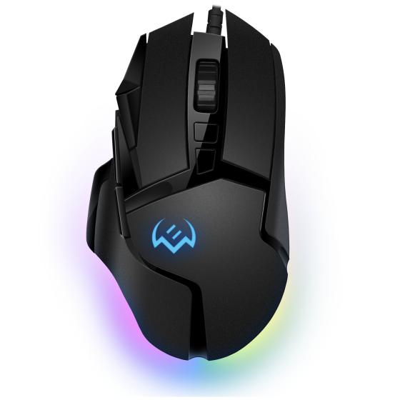 Мышь SVEN RX-G975 Gaming (9+1 keys, 10000DPI, RGB)