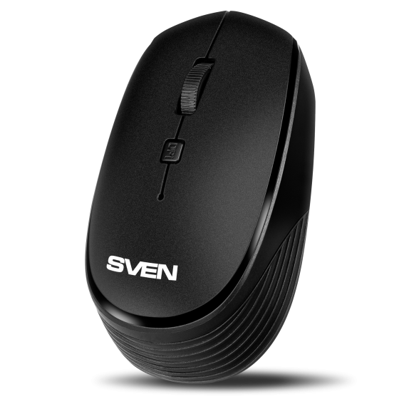 Мышь беспроводная SVEN RX-210W (3+1 keys, 1400DPI, Black)