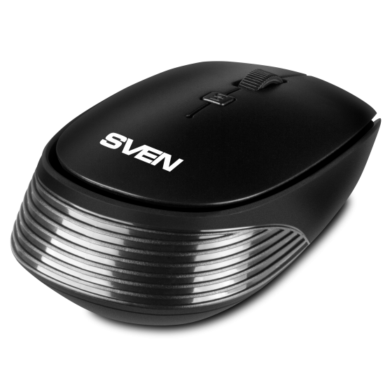 Мышь беспроводная SVEN RX-210W (3+1 keys, 1400DPI, Black)