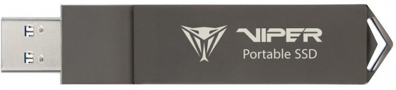 Накопитель SSD внешний 1TB Patriot Duo Compact PVP30 PVP301TB28UDG (1000Mbps, USB-A/USB-C, Black)