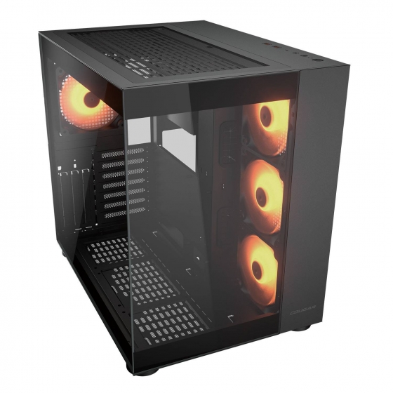 Корпус MidiTower Cougar FV150 RGB w/o black (MidiATX)