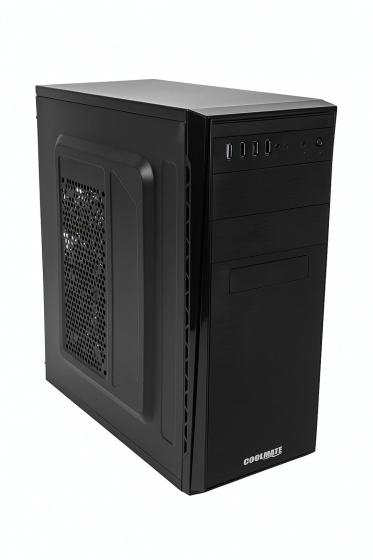 Корпус MidiTower CoolMate Office SX-C3132 Black (600W, 1xUSB 3.0, 3xUSB 2.0)