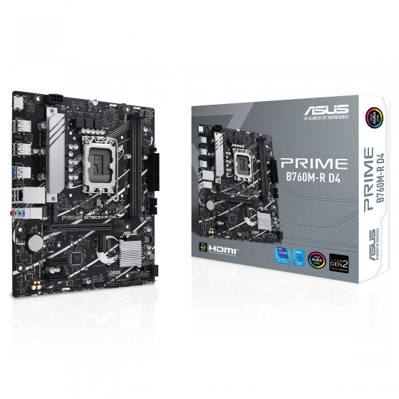 Мат. плата ASUS PRIME B760M-R D4 (S-1700, B760, HDMI, 3xPCI-E 4.0, 2xDDR4, 2xM.2, SATAIII RAID, SATA3, 2.5GbLAN) Мат. плата ASUS PRIME B760M-R D4 (S-1700, B760, HDMI, 3xPCI-E 4.0, 2xDDR4, 2xM.2, SATAIII RAID, SATA3, 2.5GbLAN)