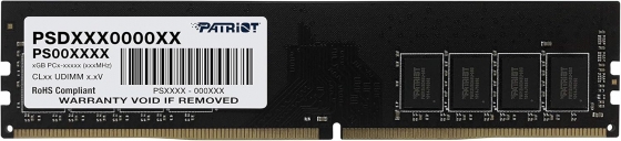Модуль памяти DIMM 32GB DDR4 PATRIOT PSD432G3200K Kit (2x16GB, 3200MHz, 1.2v)