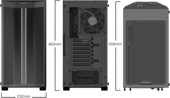 Корпус MidiTower be quiet! Pure Base 500DX (w/o PSU, Side TG, Black, BGW37) Корпус MidiTower be quiet! Pure Base 500DX (w/o PSU, Side TG, Black, BGW37)