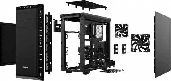 Корпус MidiTower be quiet! Pure Base 600 (w/o PSU, Side TG, Black, BGW21) Корпус MidiTower be quiet! Pure Base 600 (w/o PSU, Side TG, Black, BGW21)