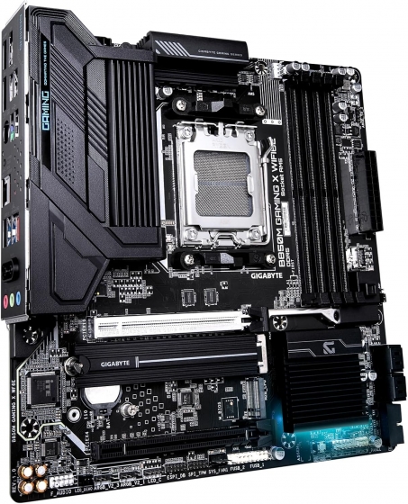 Мат. плата Gigabyte B850M GAMING X WF6E (S-AM5, B850, HDMI/DP, 2xPCI-E, 4DDR5, 2xM.2, 2.5GbLAN, Wi-Fi 6E) Мат. плата Gigabyte B850M GAMING X WF6E (S-AM5, B850, HDMI/DP, 2xPCI-E, 4DDR5, 2xM.2, 2.5GbLAN, Wi-Fi 6E)