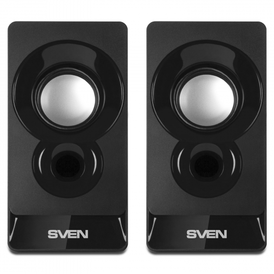 Колонки SVEN 300 (2.0, 2x3W, USB, Black)