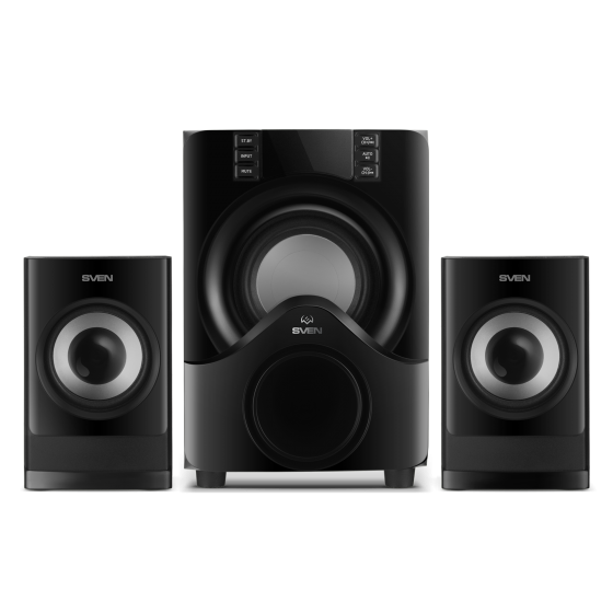 Колонки SVEN MS-312 (2.1, 20W + 2x10W, Bluetooth, FM, USB, Display, R/C, Black) Колонки SVEN MS-312 (2.1, 20W + 2x10W, Bluetooth, FM, USB, Display, R/C, Black)