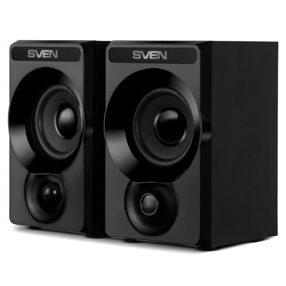 Колонки SVEN SPS-535 (2.0, 2x3W, USB, Black)