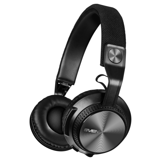 Наушники с микрофоном беспроводные SVEN AP-B630MV (Bluetooth, Black)