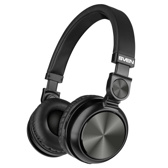 Наушники с микрофоном беспроводные SVEN AP-B650MV (Bluetooth, Black)