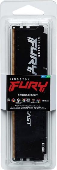 Модуль памяти DIMM 8GB DDR5 Kingston Fury Beast KF552C40BB-8 (5200MHz)
