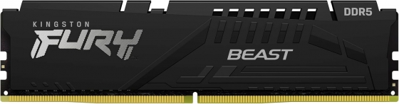 Модуль памяти DIMM 32GB DDR5 Kingston FURY Beast Black KF560C36BBEK2-64 (6000MHz)