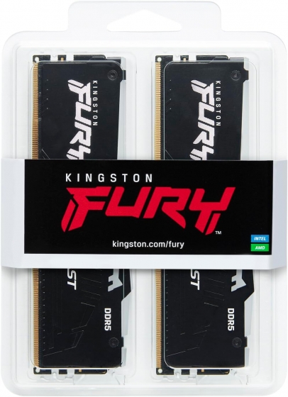 Модуль памяти DIMM 16GB DDR5 Kingston Fury Beast KF556C36BBEK2-32 (5600MHz) Модуль памяти DIMM 16GB DDR5 Kingston Fury Beast KF556C36BBEK2-32 (5600MHz)