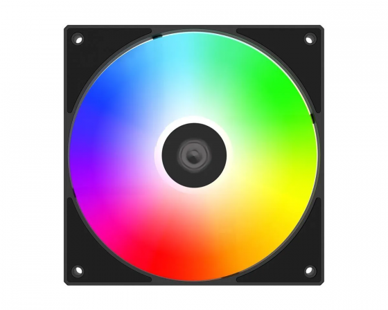 Кулер вентилятор для корпуса ID-Cooling AS-140-ARGB-K DUET 2-Pack (140x140x25mm, 300-2000rpm, 72.2CFM, 24.9Db)