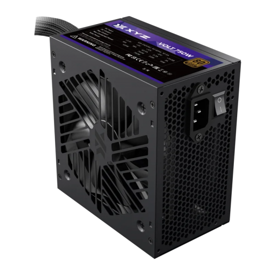 Блок питания 750W XYZ VOLT 80+ Standard (ATX, X-PS-VOLT-PW750E-80)