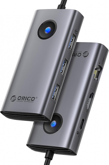 Док-станция Orico PW11-6P-GY-EP (Aluminum + Plastic, USB-C to 3xUSB-A 3.0, 1xUSB-C 3.0, 1xUSB-C (PD 100W), 1xHDMI (4K@30Hz)) Док-станция Orico PW11-6P-GY-EP (Aluminum + Plastic, USB-C to 3xUSB-A 3.0, 1xUSB-C 3.0, 1xUSB-C (PD 100W), 1xHDMI (4K@30Hz))