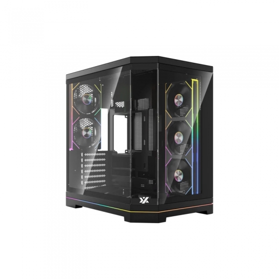Корпус MidiTower XYZ NEUTRON X Black (w/o PSU, Side TG, Integrated A-RGB Fans, X-CS-NEUTRONX-B) Корпус MidiTower XYZ NEUTRON X Black (w/o PSU, Side TG, Integrated A-RGB Fans, X-CS-NEUTRONX-B)