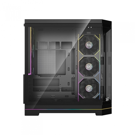 Корпус MidiTower XYZ NEUTRON X Black (w/o PSU, Side TG, Integrated A-RGB Fans, X-CS-NEUTRONX-B) Корпус MidiTower XYZ NEUTRON X Black (w/o PSU, Side TG, Integrated A-RGB Fans, X-CS-NEUTRONX-B)