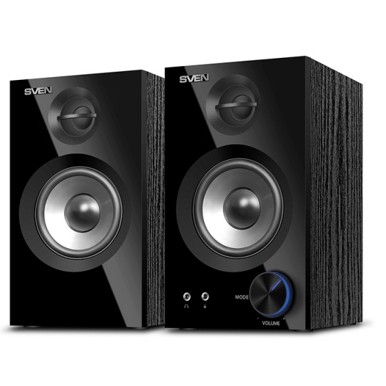 Колонки SVEN SPS-621 (2.0, 2x14W, Bluetooth, Black)