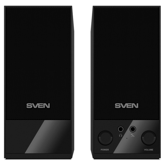 Колонки SVEN SPS-604 (2.0, 2x2W, USB, Black)