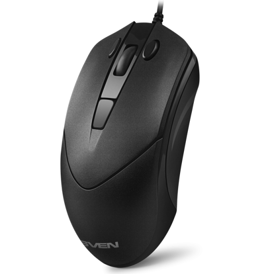 Мышь SVEN RX-95 (5+1 keys, 1000-4000 DPI, Black)