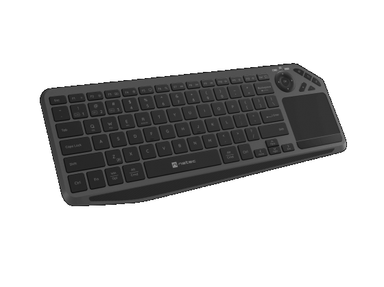 Клавиатура беспроводная Natec NKL-2317 TURBOT 2 (BT+2.4GHz, Touchpad, Smart TV, Black-Gray) Клавиатура беспроводная Natec NKL-2317 TURBOT 2 (BT+2.4GHz, Touchpad, Smart TV, Black-Gray)