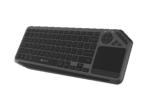 Клавиатура беспроводная Natec NKL-2317 TURBOT 2 (BT+2.4GHz, Touchpad, Smart TV, Black-Gray) Клавиатура беспроводная Natec NKL-2317 TURBOT 2 (BT+2.4GHz, Touchpad, Smart TV, Black-Gray)