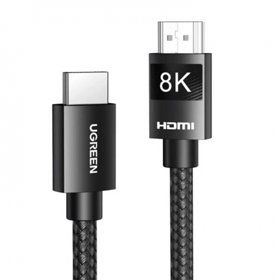 Кабель Ugreen 80403 HDMI-HDMI V2.1 (8K60Hz, 2m, Black)