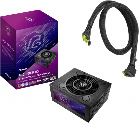 Блок питания 1300W ASRock Phantom Gaming PG-1300G 80+ Gold (ATX)
