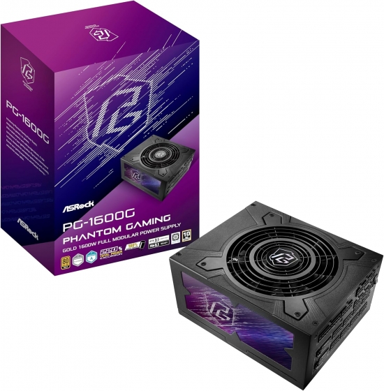 Блок питания 1600W ASRock Phantom Gaming PG-1600G 80+ Gold (ATX)