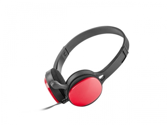 Наушники с микрофоном uGo USL-1222 (With Microphone, Black-Red)