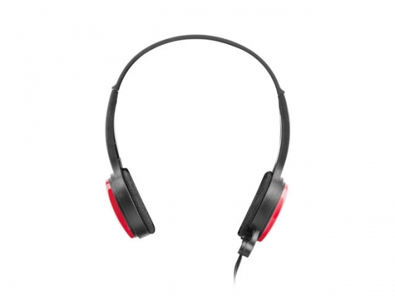 Наушники с микрофоном uGo USL-1222 (With Microphone, Black-Red)
