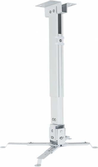 Кронштейн для проектора PROFI 38-0323 (ceiling mount, 430-650mm, 15kg, White)