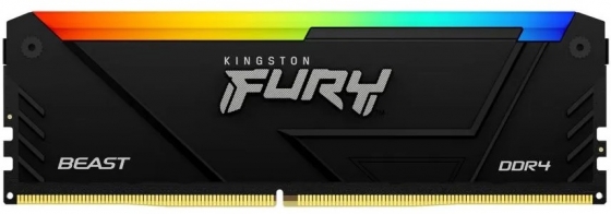 Модуль памяти DIMM 32GB DDR4 Kingston FURY Beast RGB KF432C16BB2A/32 (3200MHz, CL16)