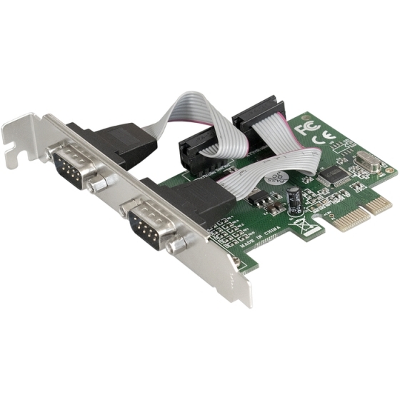 Контроллер ExeGate EXE-307 (PCI-E, 2xCOM DB9)